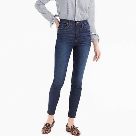 J Crew High Rise Toothpick Jeans 27 Nwt 